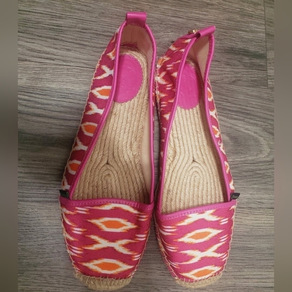 C. Wonder Pink Espadrille Flats Size 8M🌴 - Picture 8 of 11